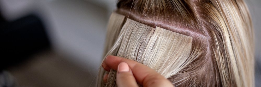 LUXE Remy Invisible Tape Extensions #7 (100 Grams)