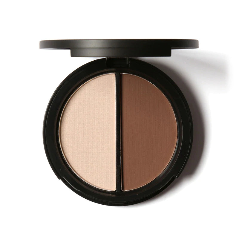 FOCALLURE Face® Contour and Highlighter Duo #02 Natural Shimmer