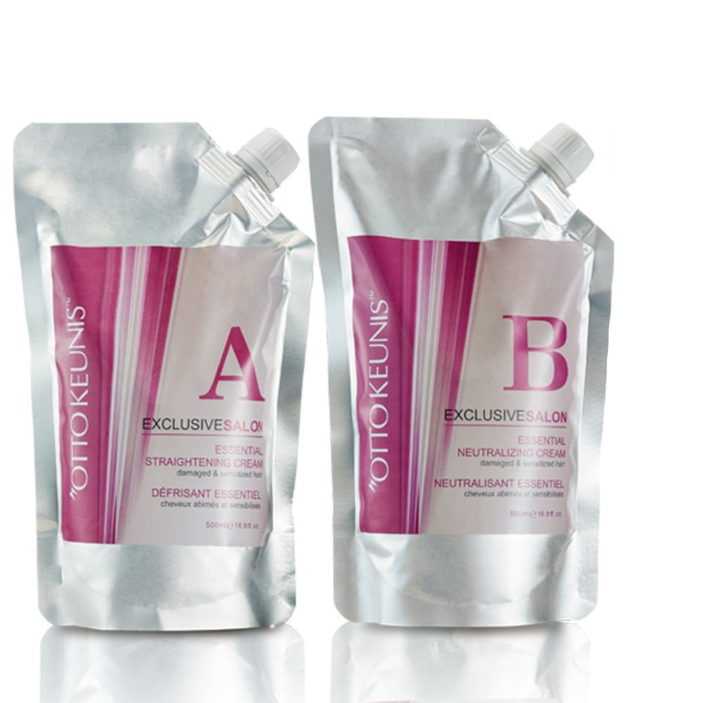 EXCLUSIVE SALON Essential Straightening Cream (Damaged and Sensitive)
