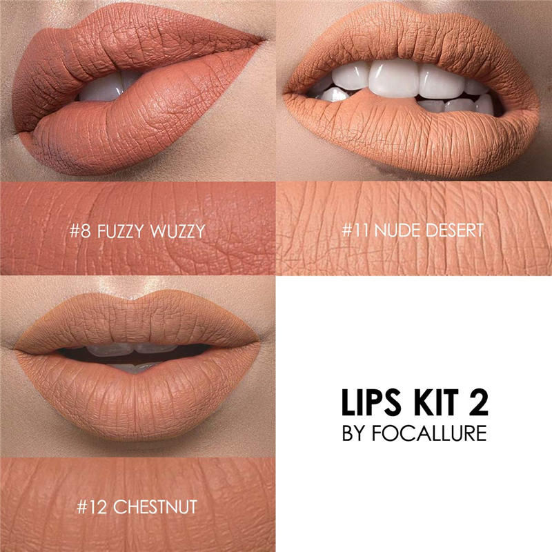 FOCALLURE Lip Crayon Kit (4 Options)