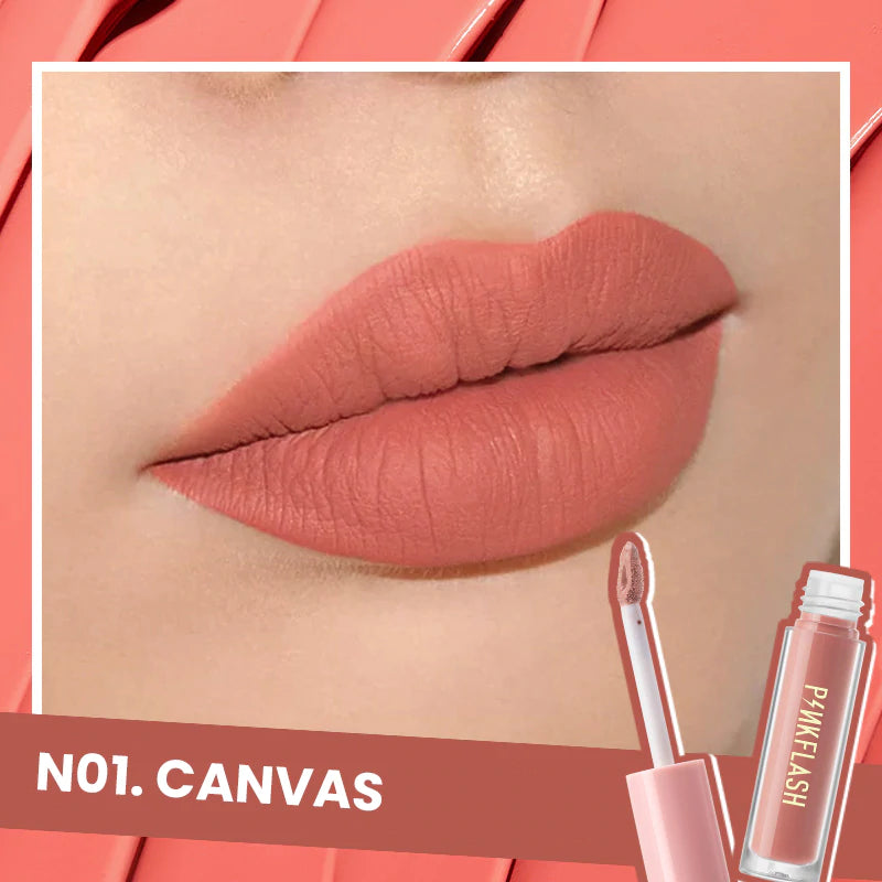 PINKFLASH Melting Matte Liquid Lipstick #N01 CANVAS