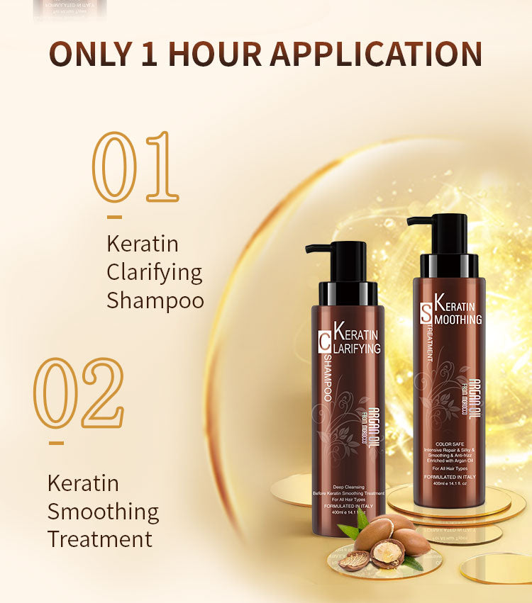 NUSPA Keratin Clarifying Shampoo 400ml