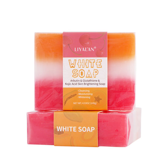 LIYALAN Light and Glow kojic acid soap