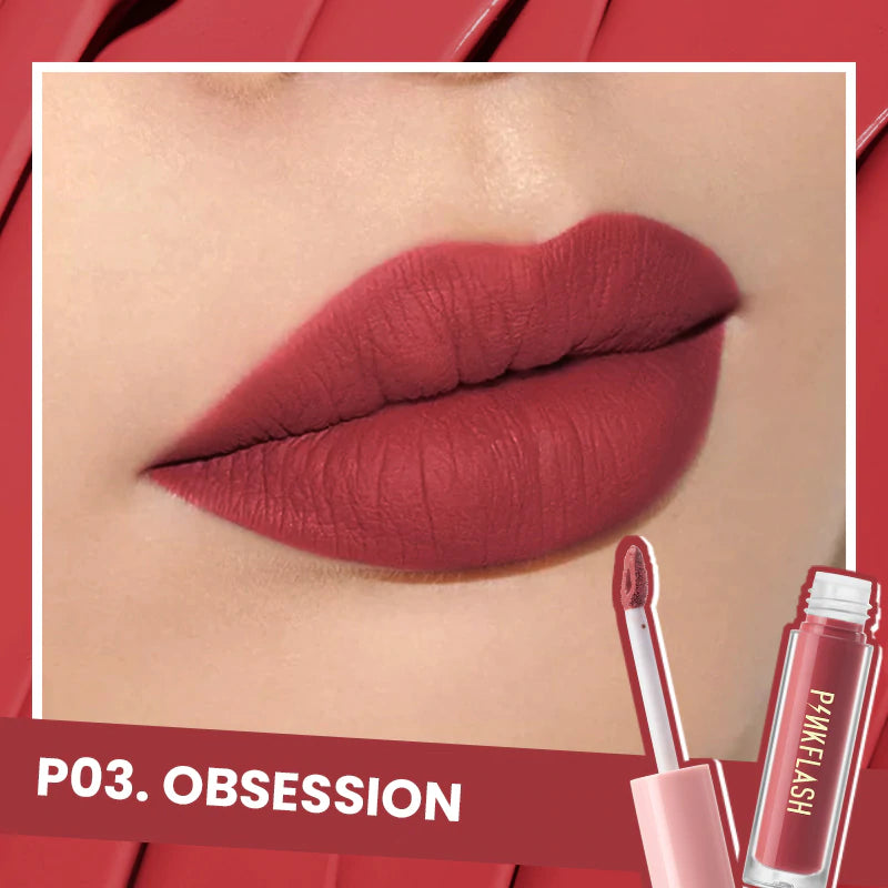 PINKFLASH Melting Matte Liquid Lipstick #P03 OBSESSION