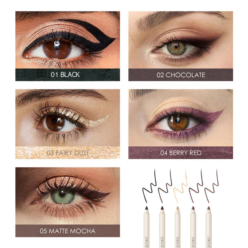FOCALLURE Lasting Gel Eyeliner Pencil #01 Black