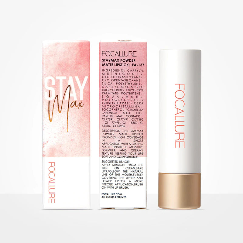 FOCALLURE Staymax Powder Matte Lipstick