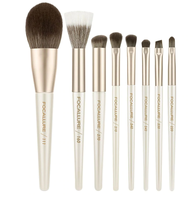 FOCALLURE 7 Piece Makeup Brush Set