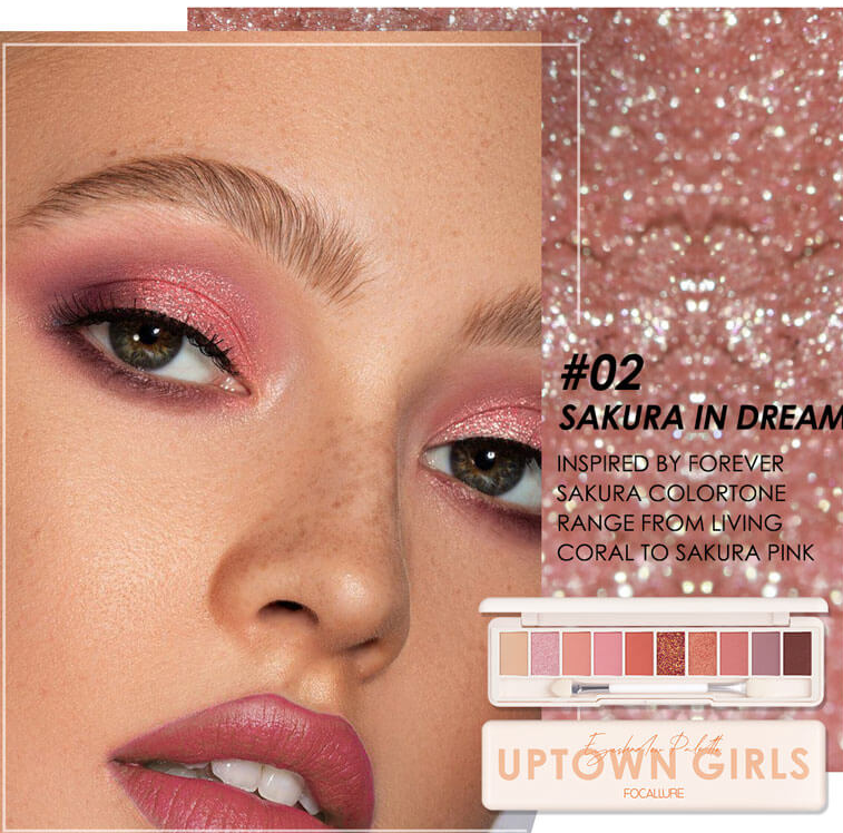 FOCALLURE Uptown Girls Eyeshadow Palette