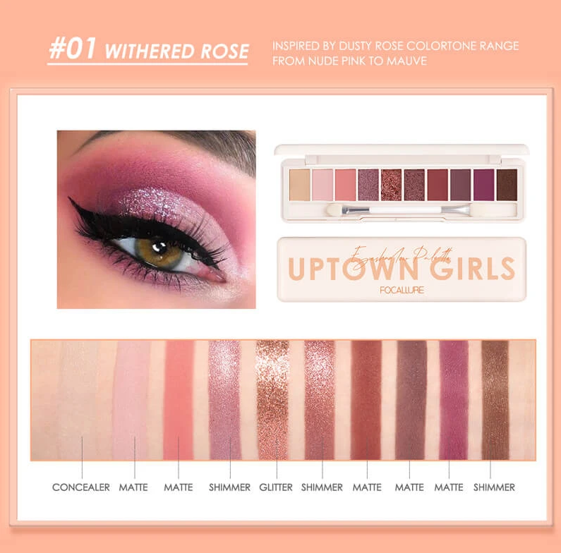 FOCALLURE Uptown Girls Eyeshadow Palette