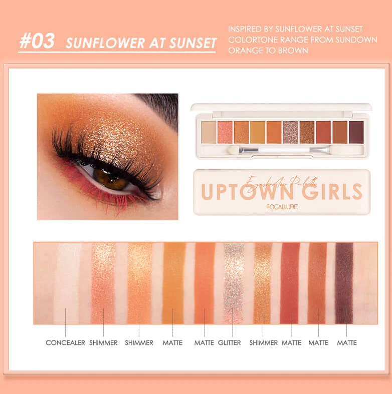 FOCALLURE Uptown Girls Eyeshadow Palette