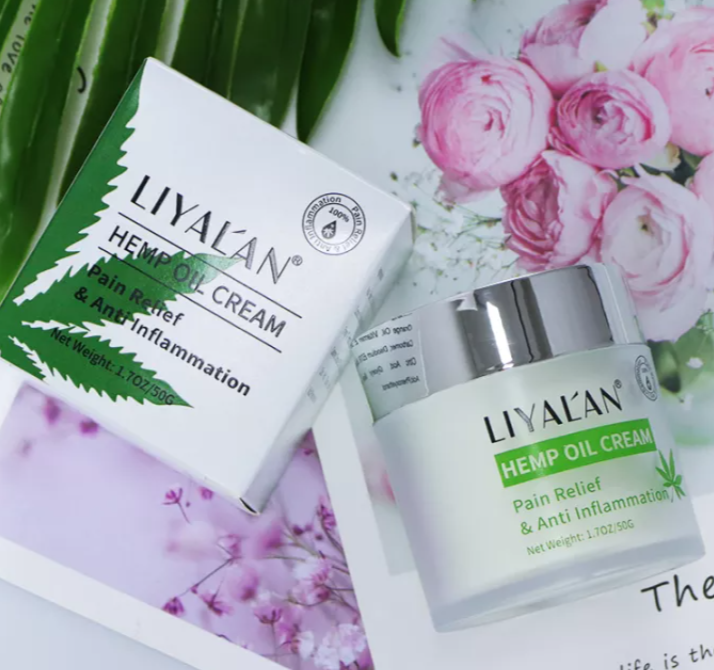 LIYALAN Hemp Inflammation Relief Face Cream
