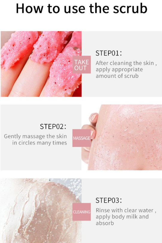 LIYALAN Super Fruit Salt Body Polish