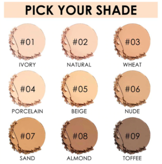 FOCALLURE Face® Compact Pressed Powders