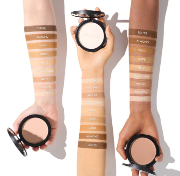 FOCALLURE Face® Compact Pressed Powder #8 ALMOND