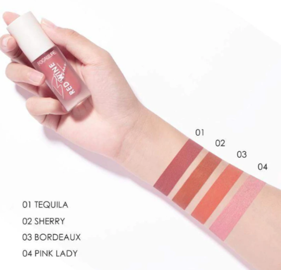 FOCALLURE Red Wine® Liquid Blushes #B04 PINK LADY