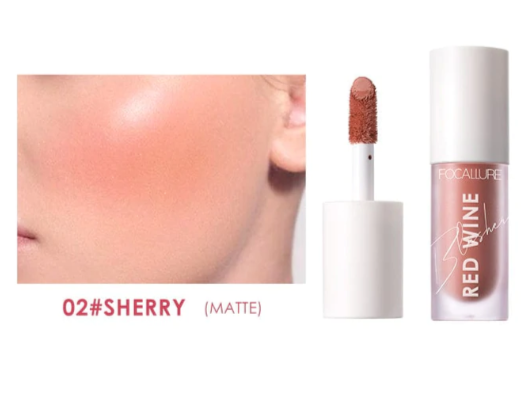 FOCALLURE Red Wine® Liquid Blushes #B02 SHERRY