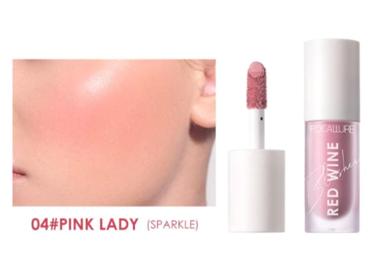 FOCALLURE Red Wine® Liquid Blushes #B01 TEQUILA