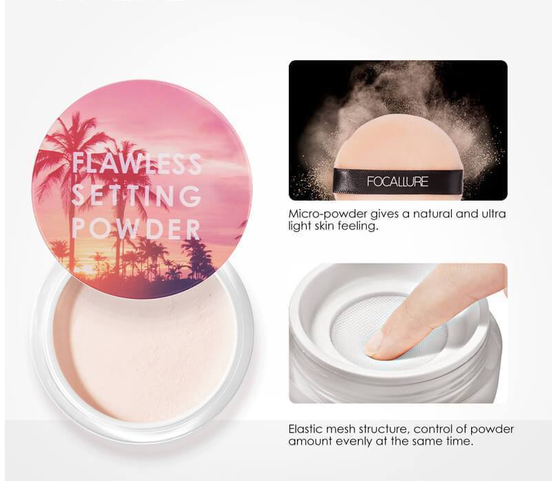 FOCALLURE Flawless Loose Setting Powder