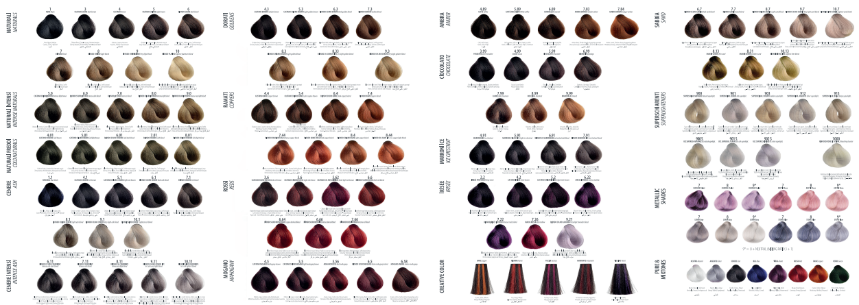 MAXIMA The Art of Colour Chart