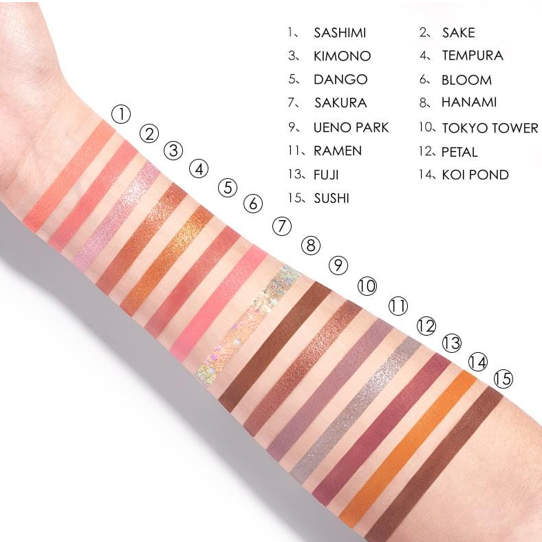 FOCALLURE Tokyo Go Travel Eyeshadow Palette