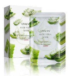 LIYALAN Aloe Vera Facial Mask (Oil-Control/Repair)