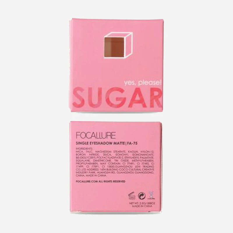 FOCALLURE Sugar, Yes Please Eyeshadow Single | MATTE #M19