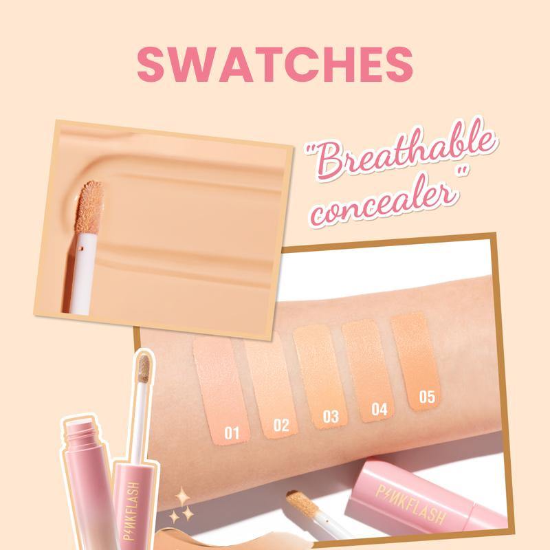 PINK FLASH Breathable® Matte Liquid Concealers #05