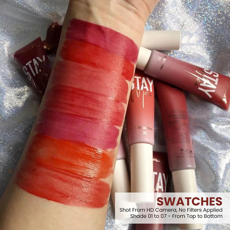 FOCALLURE Staymax Lip & Cheek Tint #01 Berry Juice