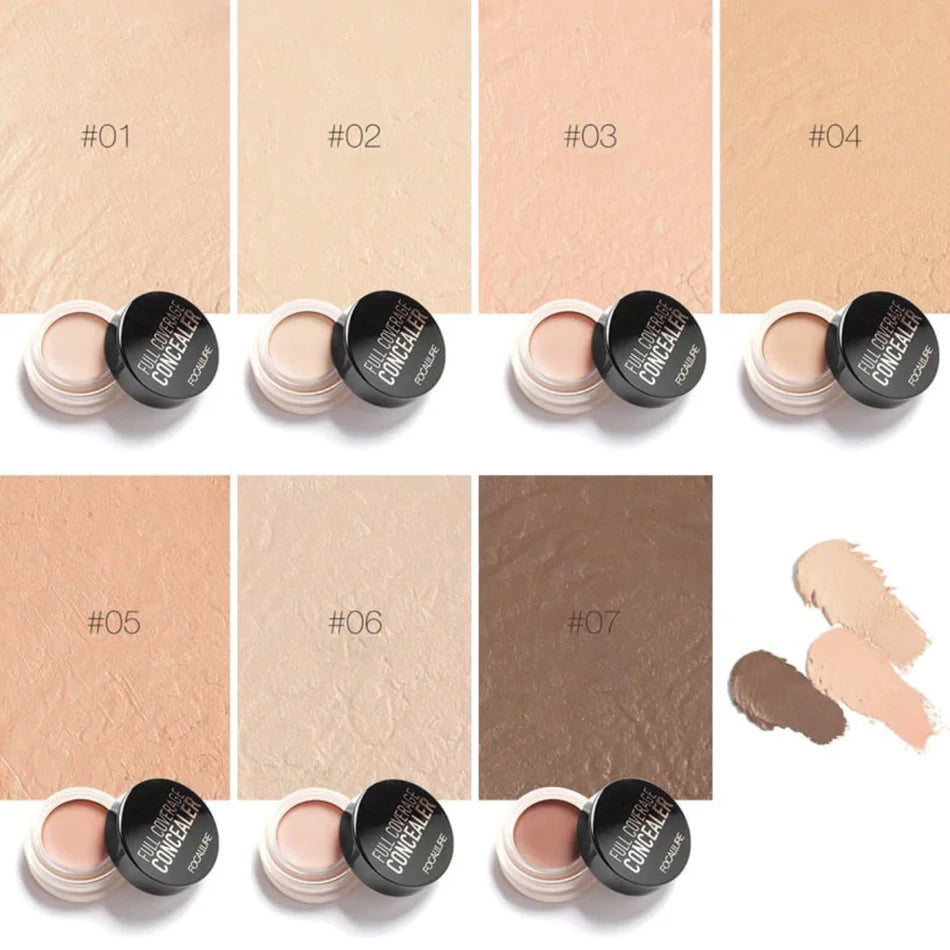 FOCALLURE Full Coverage Crème Concealer #02 LIGHT CREAM