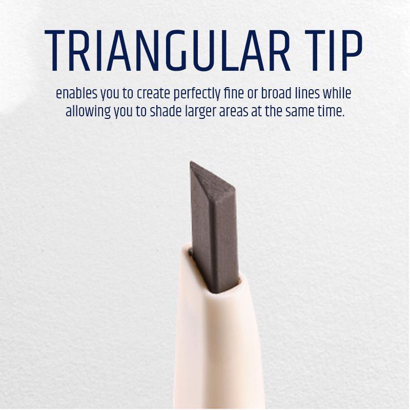 FOCALLURE Artist Sketch Triangular Tip Auto Brow Pen #1 Soft Brown