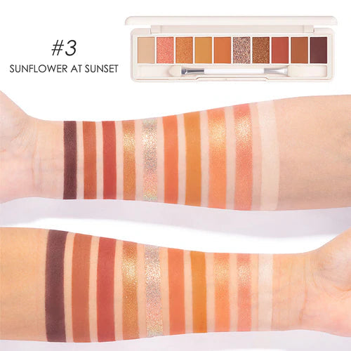 FOCALLURE Uptown Girls Eyeshadow Palette #3 Sunflower At Sunset