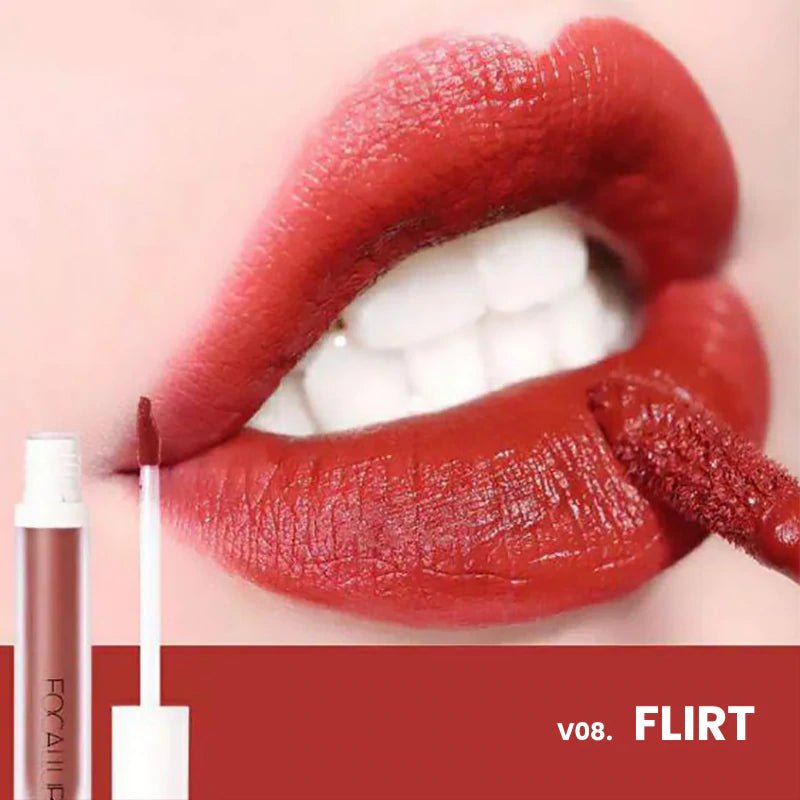 FOCALLURE Top Secret Liquid Lip #08 FLIRT