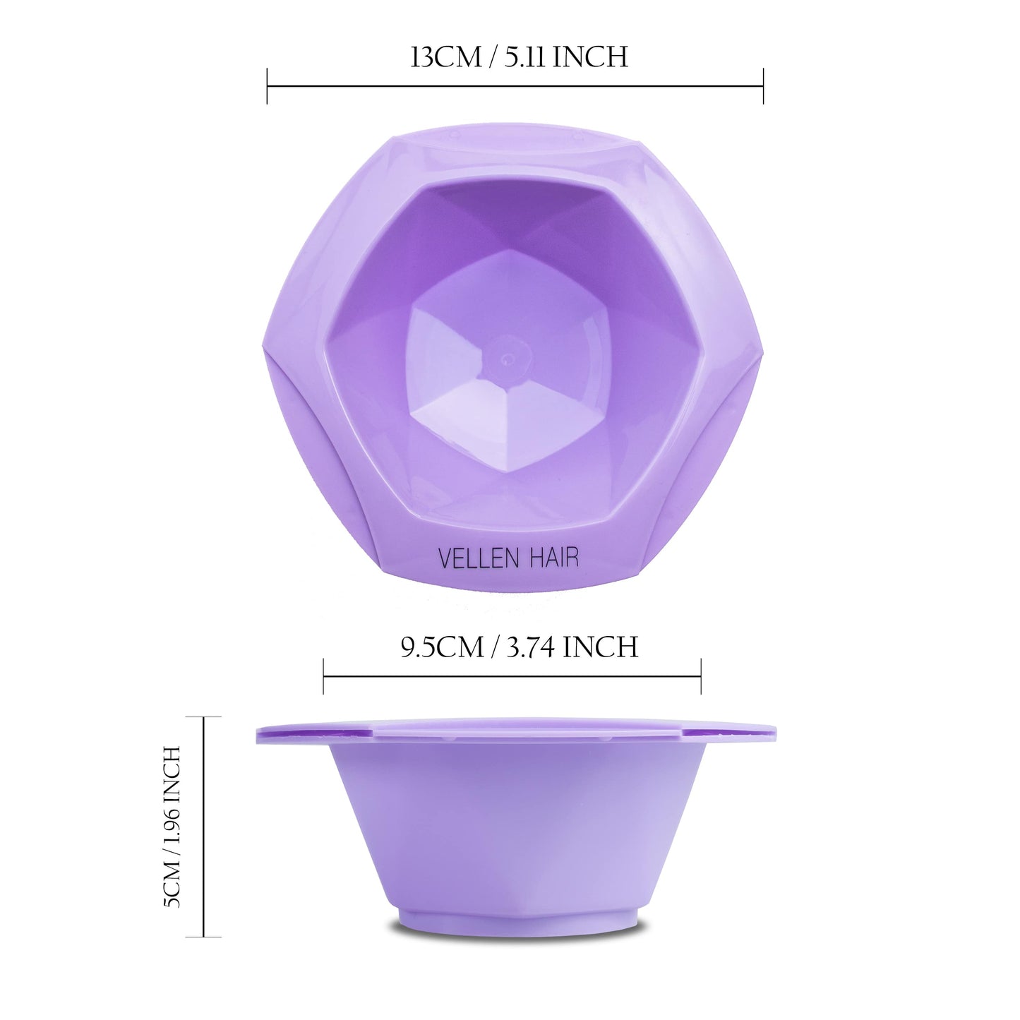 VELLEN HAIR Colour Bowl - 7 Pack