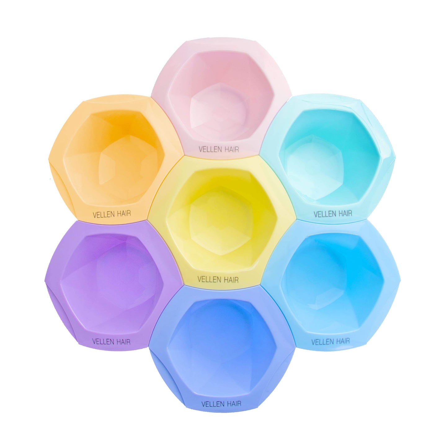 VELLEN HAIR Colour Bowl - 7 Pack