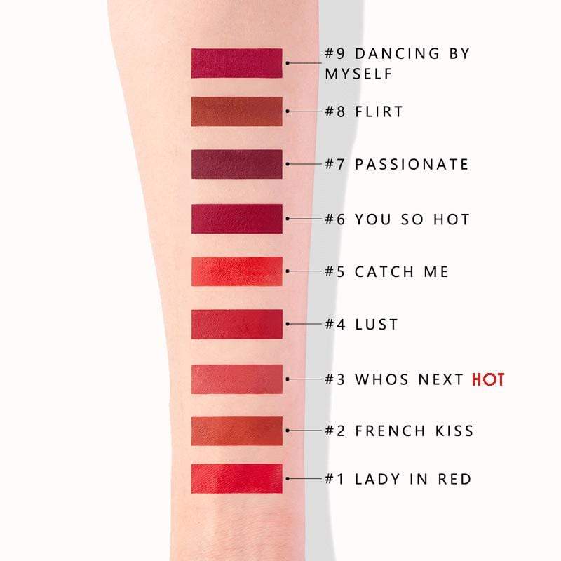 FOCALLURE Top Secret Liquid Lip #1 LADY IN RED