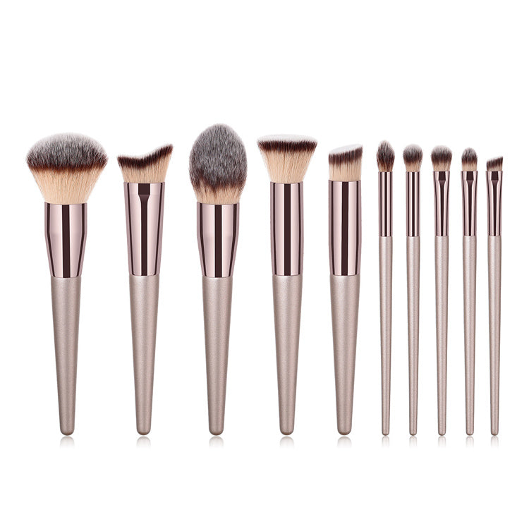 BEAUTY GAZED Champagne Gold Multi Functional Brush | 6