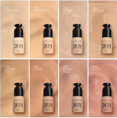 FOCALLURE Skin Evolution SPF 15+ Foundation #02 PORCELAIN