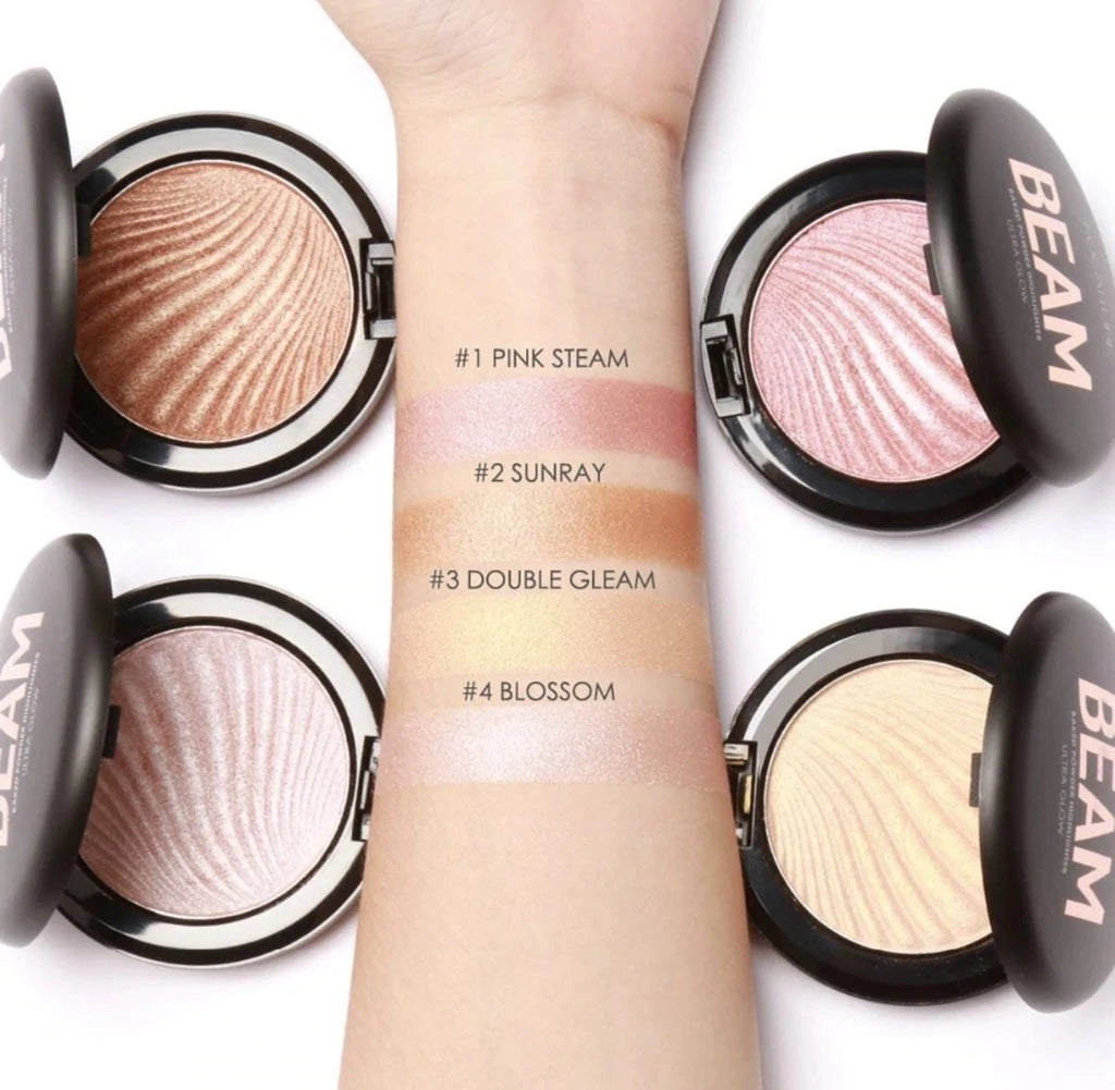 FOCALLURE Beam® Ultra Glow Highlighter #01 Pink Steam