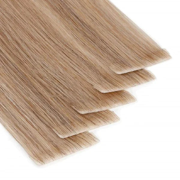 LUXE Remy Invisible Tape Extensions #P6/8 (100 Grams)