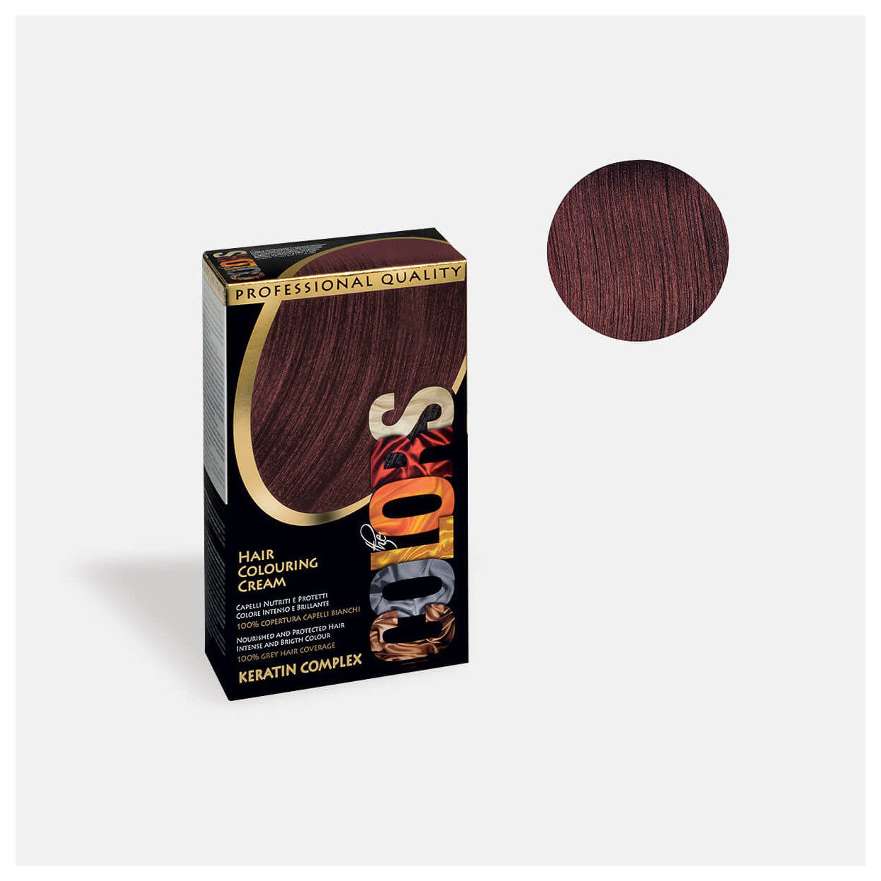 THE COLORS Colouring kit #5.5 Mahogany