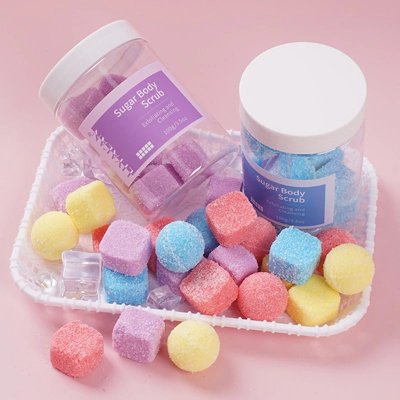 LIYALAN Exfoliating Sugar Cube Scrub