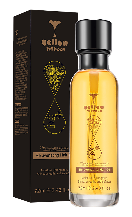 2+ Macadamia & Coconut Oil Rejuvenating Hair Oil 72ML