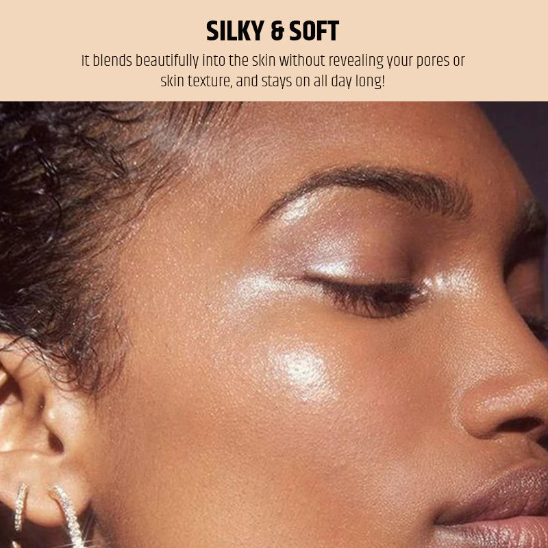 FOCALLURE Diamond Glow® Pearlescent Highlighters #02 GALAXY