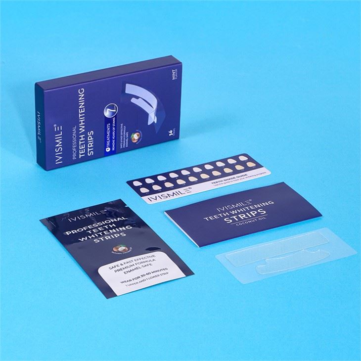 IVISMILE Professional Sodium Chloride Teeth Whitening Strips