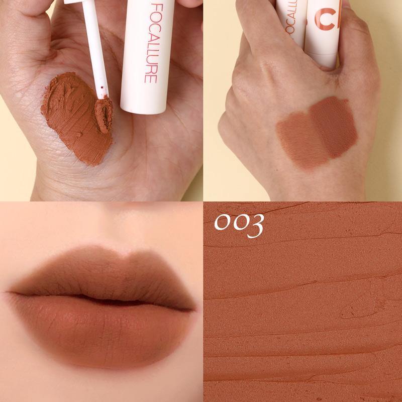 FOCALLURE Velvet Matte Lip Clay #003