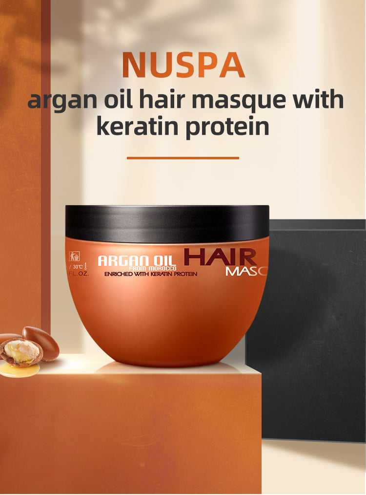 NUSPA Argan Hair Mask With Keratin Protein 250ml