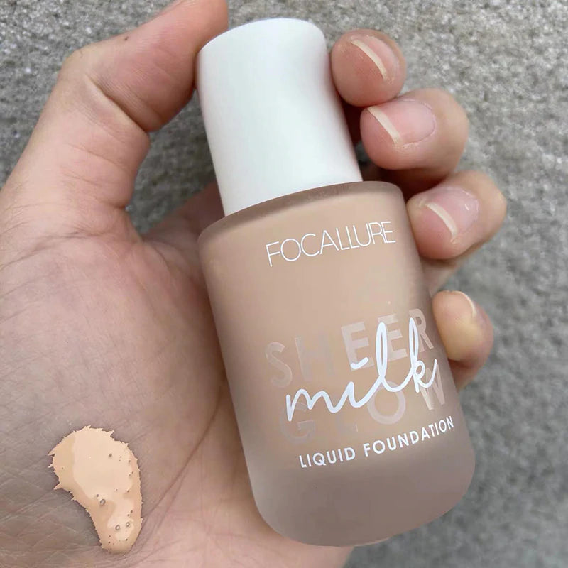FOCALLURE Sheer Glow Milk Liquid Foundation