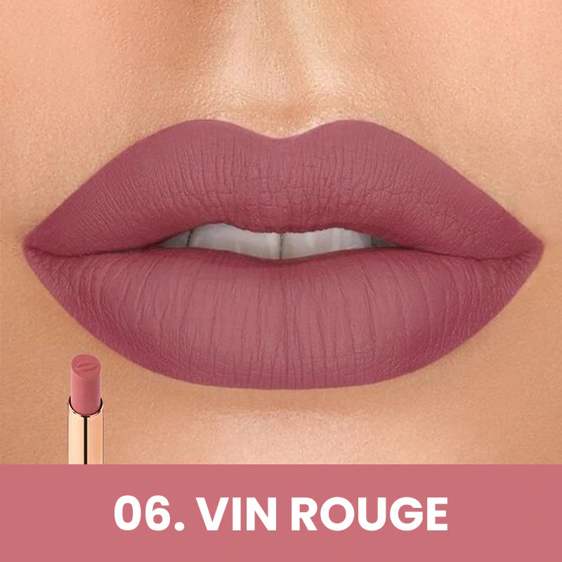 STAGENIUS Lasting Matte Lipstick #06 Vin Rouge