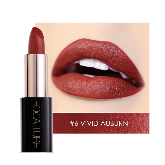 FOCALLURE Lacquer Lipstick #06 VIVID AUBURN