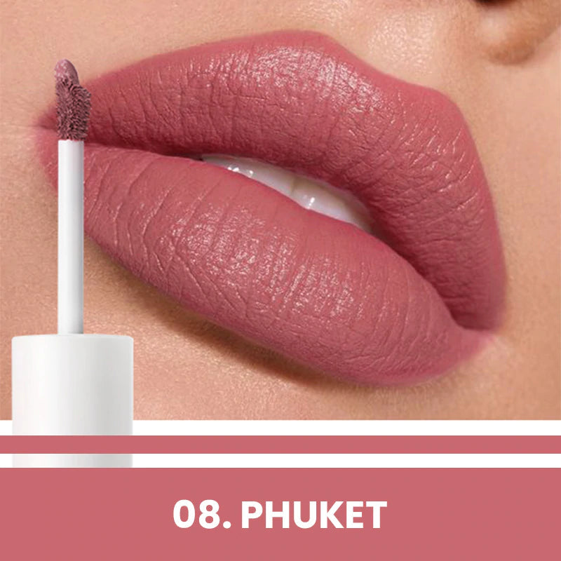 FOCALLURE Staymax Matte Liquid Lip Ink #08 Phuket